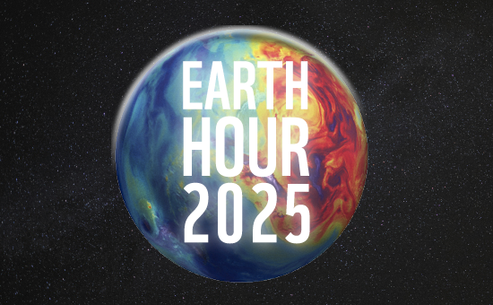 Earth Hour 2025 Grafik